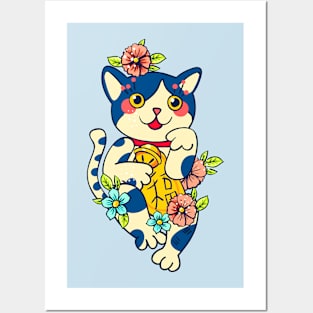 Kawaii Neko Posters and Art